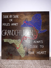 Load image into Gallery viewer, Side by Side or Miles Apart Grandchildren Are Always Close to Your Heart
