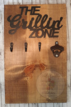 Load image into Gallery viewer, The Grillin&#39; Zone Plaque
