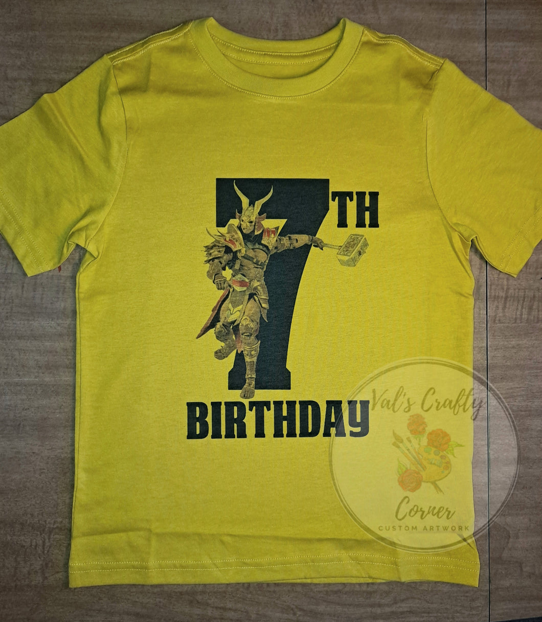 Shao Khan Birthday T-Shirt