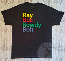 Load image into Gallery viewer, Ray Buc Rowdy Bolt T-shirt

