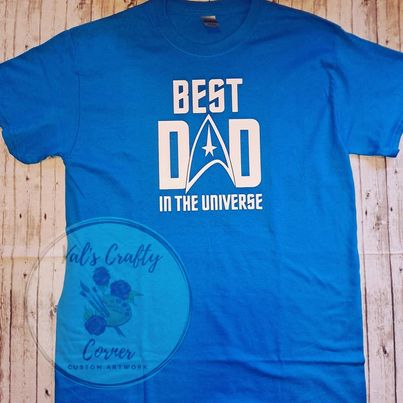 Star Trek Best Dad in the Universe T-Shirt