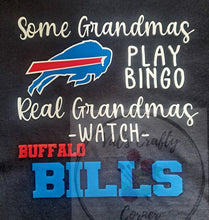 Load image into Gallery viewer, Some Grandmas Play Bingo Sports Logo T-Shirt
