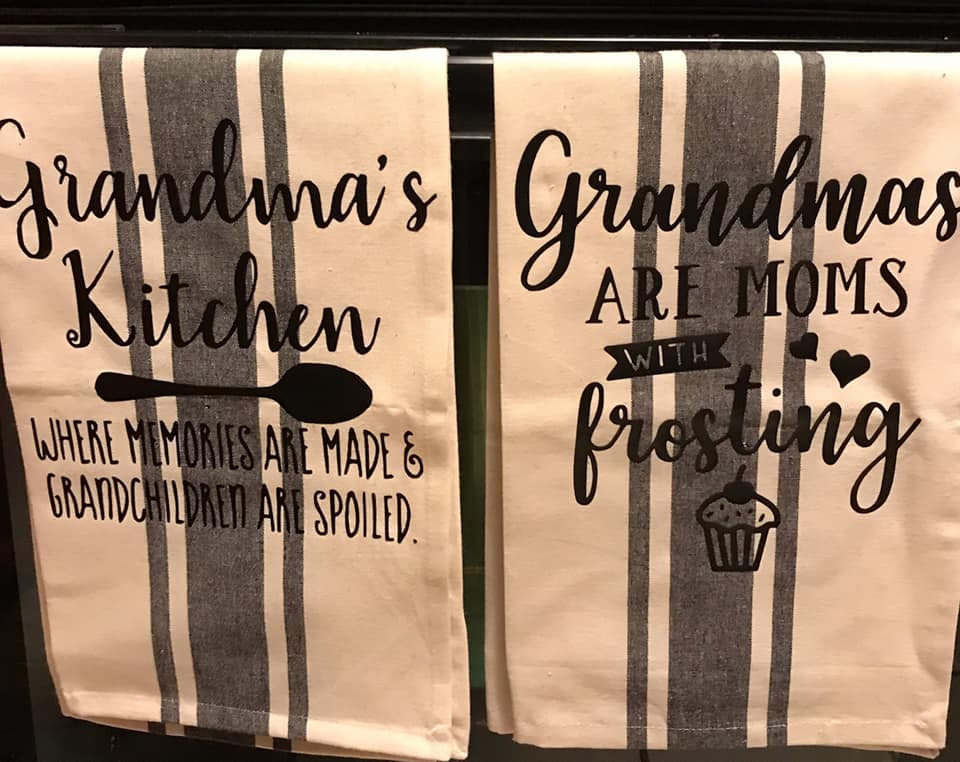 Grandma kitchen towels