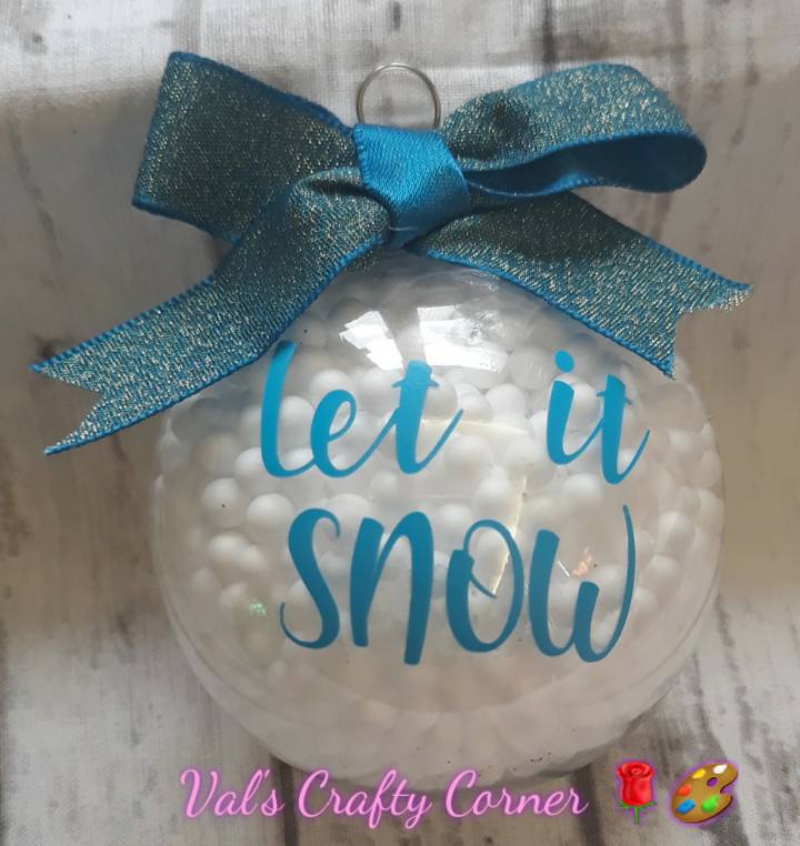 Let It Snow ornament
