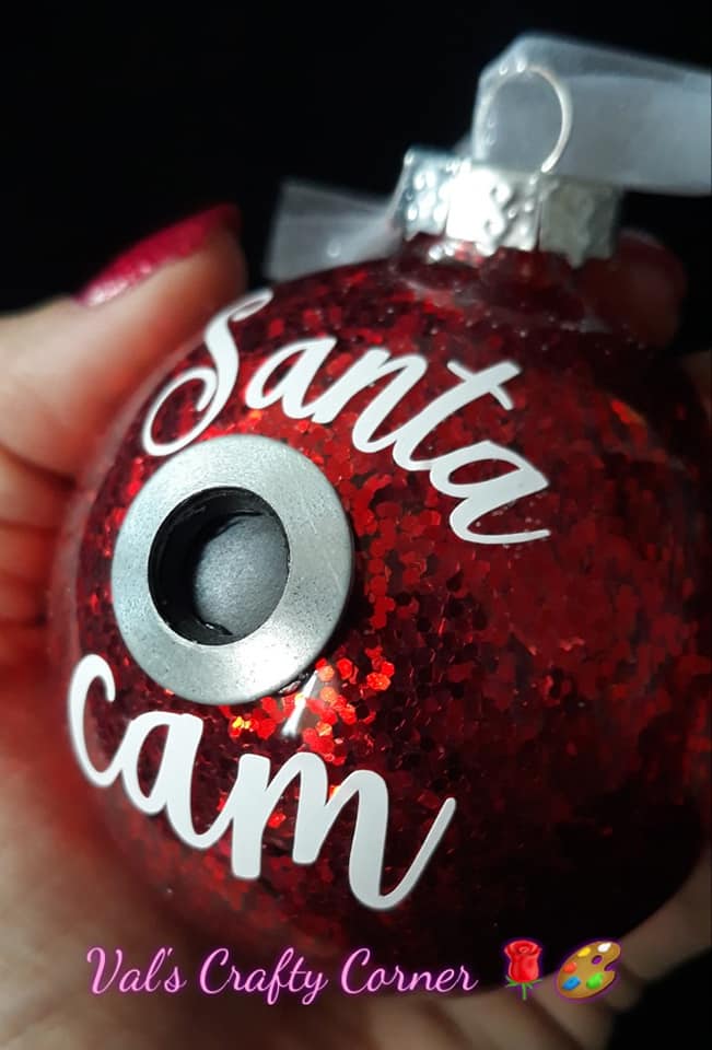 Santa Cam ornament