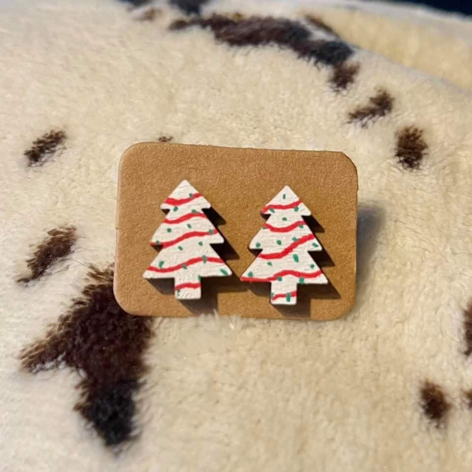 Little Christmas Tree Earrings