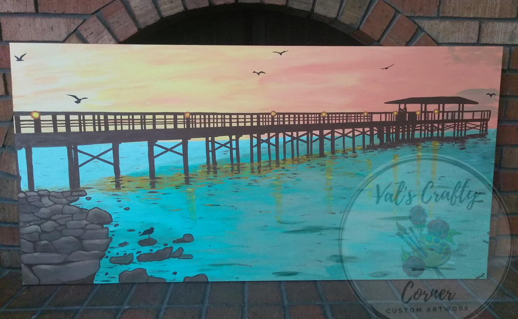 Safety Harbor Pier Painting