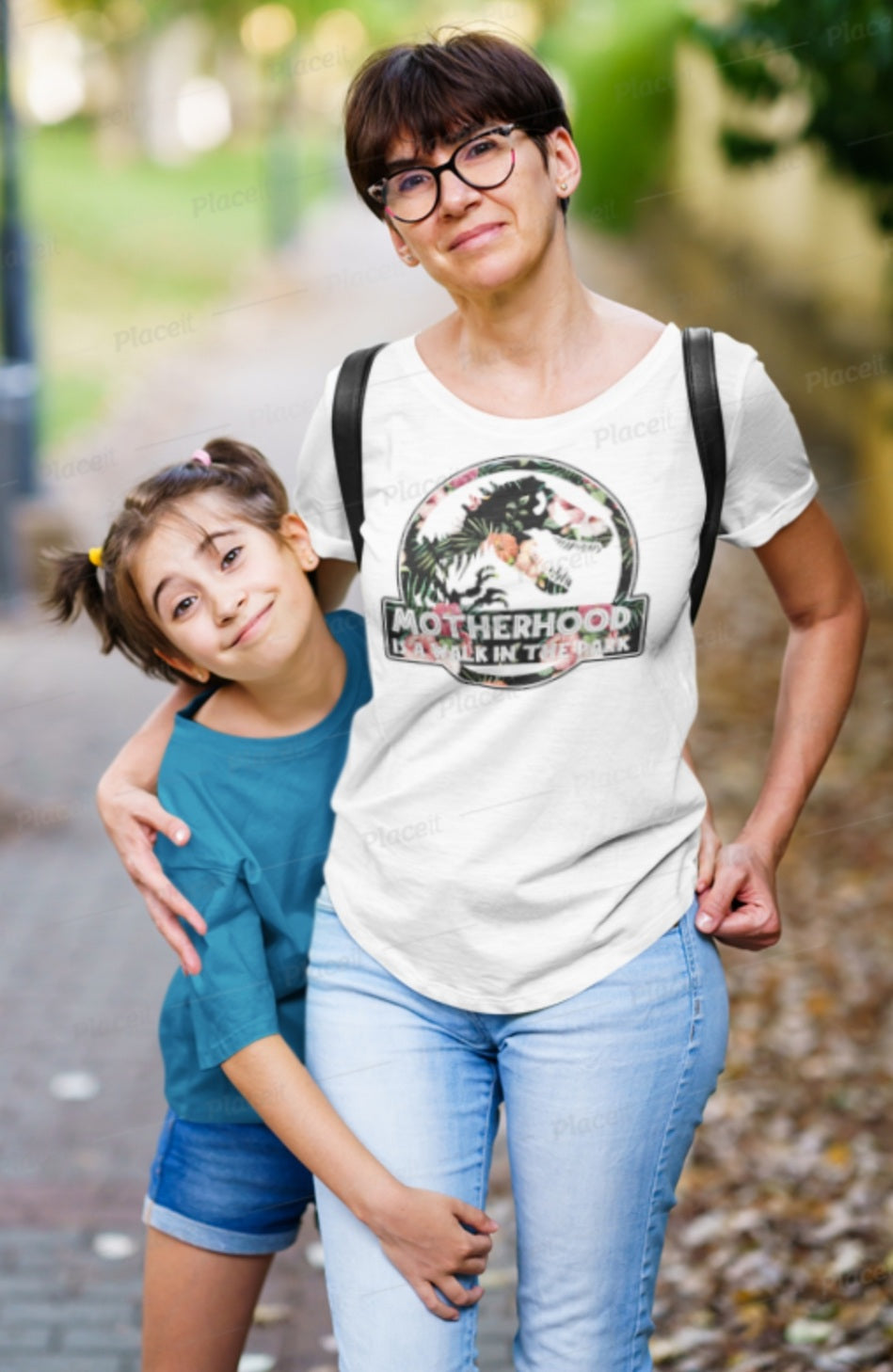 Motherhood is a Walk in the Park T-Shirt