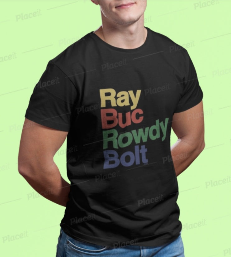 Ray Buc Rowdy Bolt T-shirt
