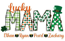 Load image into Gallery viewer, Lucky Mama Personalized T-Shirt
